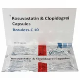 Rosuless-C 10mg Capsule 10's, Pack of 10 CapsuleS