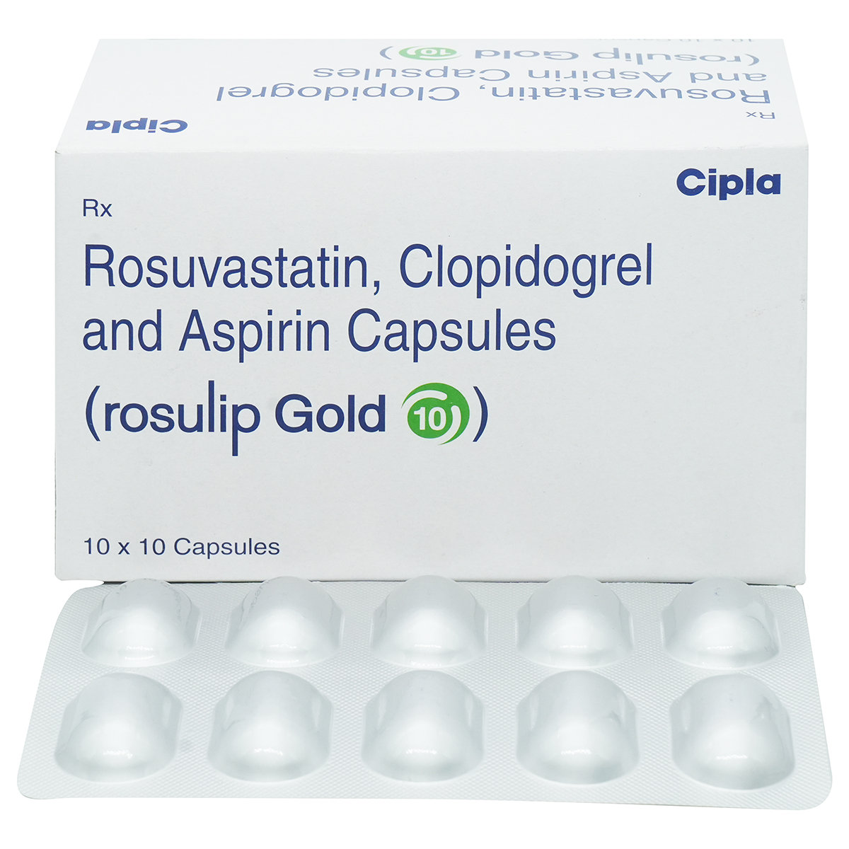 Rosulip Gold 10 Capsule 10's, Pack of 10 CAPSULES Rosulip Gold 10 Capsule 10's, Pack of 10 CAPSULES