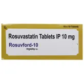 Rosuvford 10 Tablet 10's, Pack of 10 TABLETS