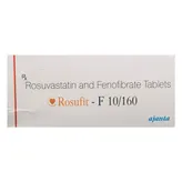 Rosufit-F 10/160 Tablet 15's, Pack of 15 TabletS