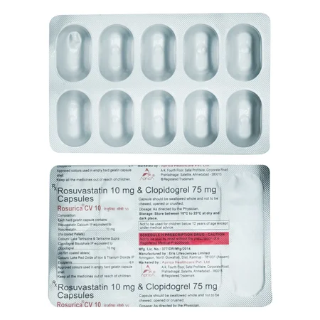 Rosurica CV 10 Capsule 10's