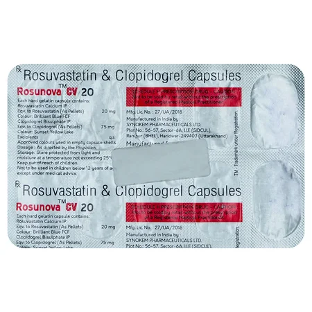 Rosunova CV 20 Capsule 10's