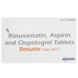 Rosutor Gold 10/75 Tablet 15's