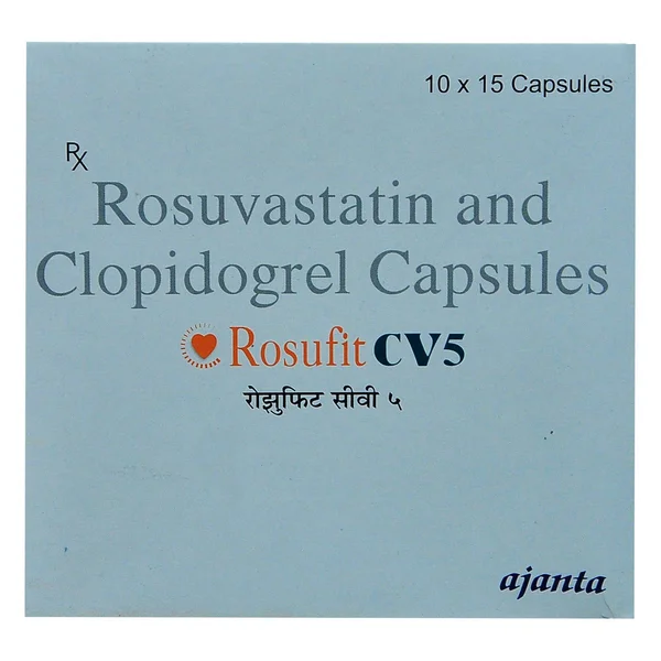 Rosufit CV 5 Capsule 15's