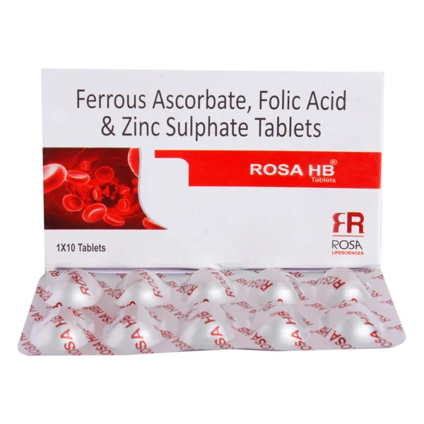 Rosa-HB Tablet 10's, Pack of 10