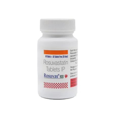 Rosuvas 20 Tablet (60+30 Free) 90's