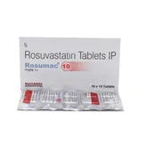 Rosumac 10 Tablet 15's, Pack of 15 TabletS
