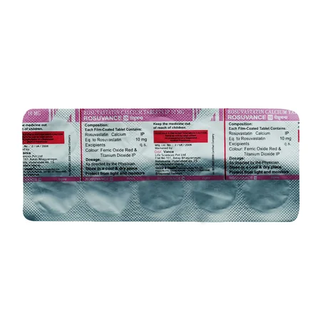 Rosuvance 10 Tablet 10's