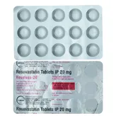 Rosuless-20 Tablet 15's, Pack of 15 TABLETS
