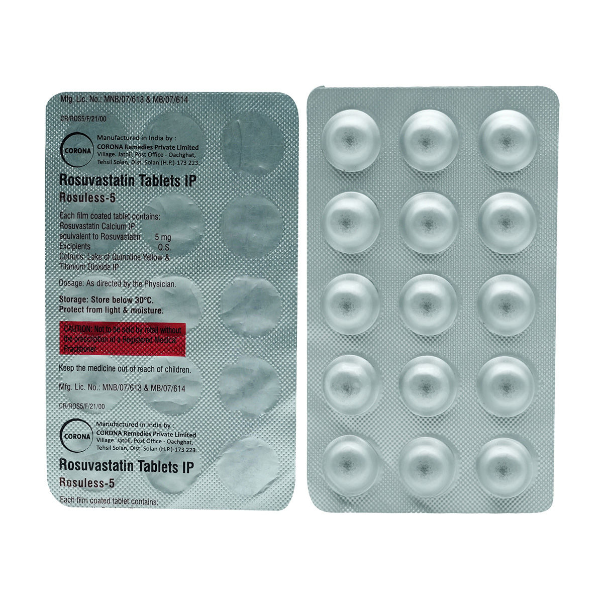 Rosuless-5 Tablet 15's Price, Uses, Side Effects, Composition - Apollo ...