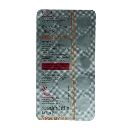Rosloy 10 Tablet 15's