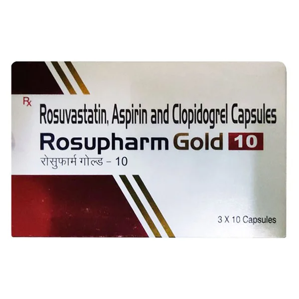 Rosupharm Gold 10 Capsule 10's