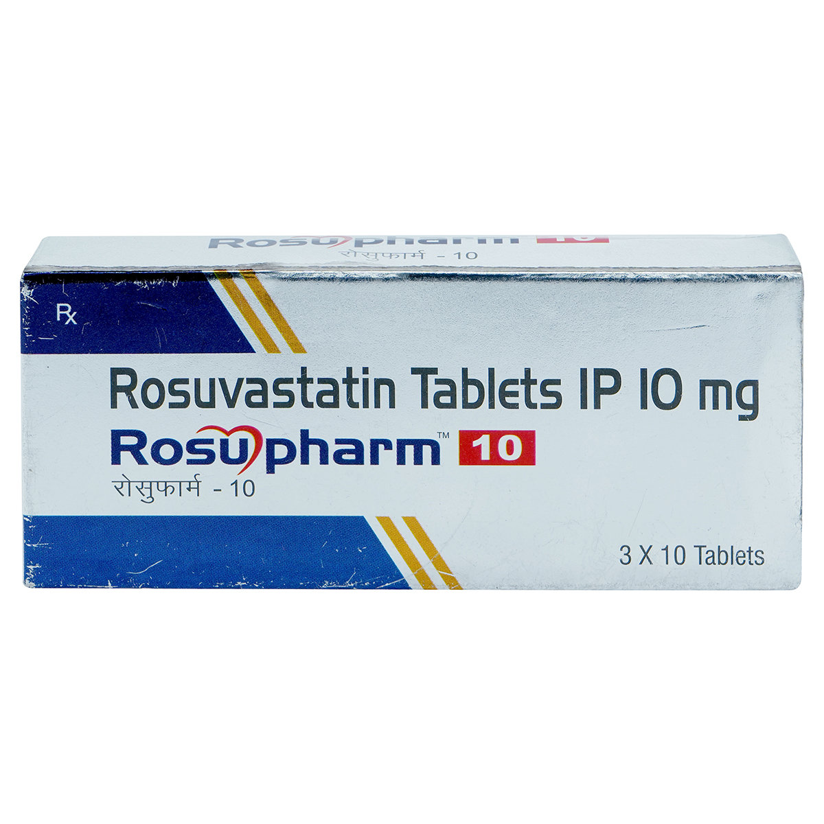 Rosupharm 10 Tablet 10's, Pack of 10 TabletS Rosupharm 10 Tablet 10's, Pack of 10 TabletS