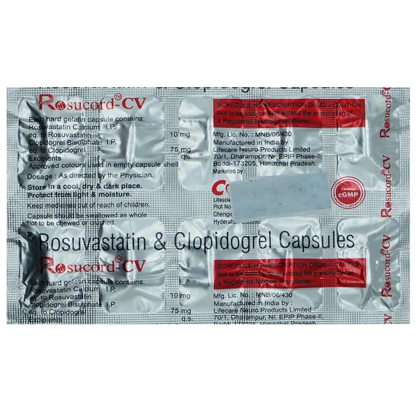 Rosucord CV Capsule 10's