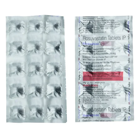Rosumac 20 Tablet 15's