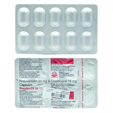 Rosulax-CV 20 Capsule 10's