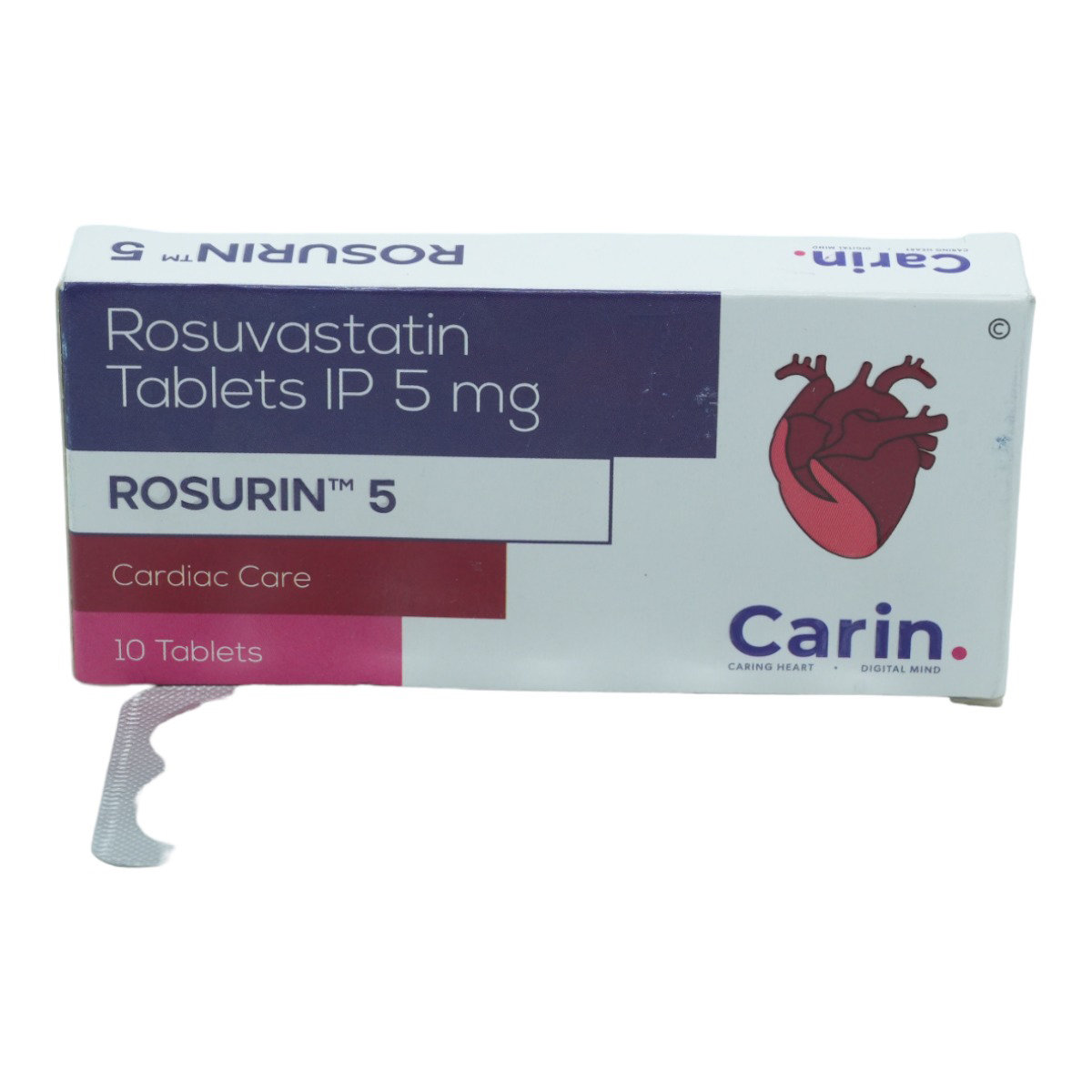 Rosurin 5 Tablet 10's, Pack of 10 TabletS Rosurin 5 Tablet 10's, Pack of 10 TabletS