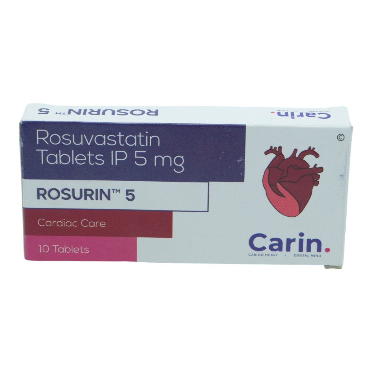 Rosurin 5 Tablet 10's, Pack of 10 TabletS Rosurin 5 Tablet 10's, Pack of 10 TabletS