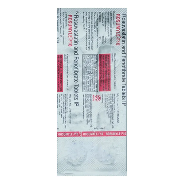 Rosumyle-F10 Tablet 10's