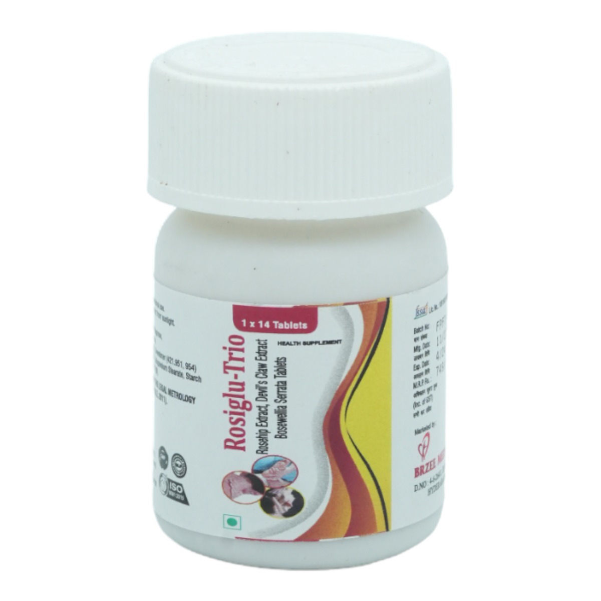 Buy Rosiglu-Trio Tablet 14's Online