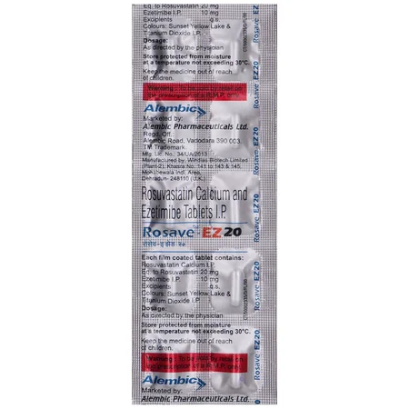 Rosave-EZ 20 Tablet 10's