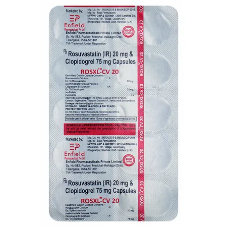 Rosxl-CV 20 Capsule 10's