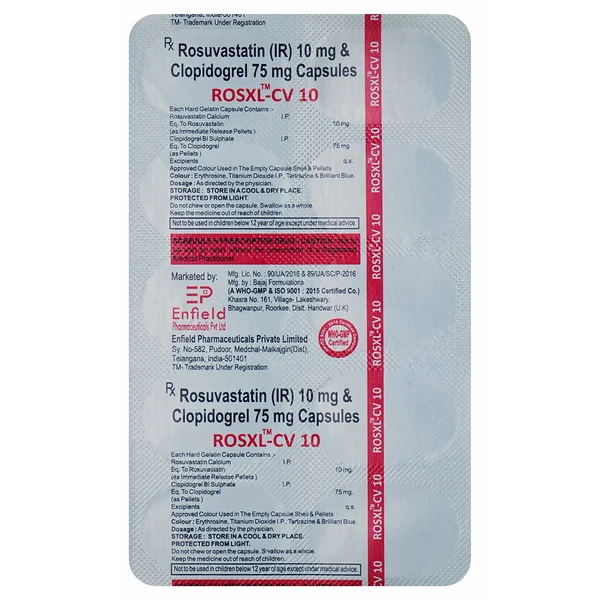 Rosxl-CV 10 Capsule 10's