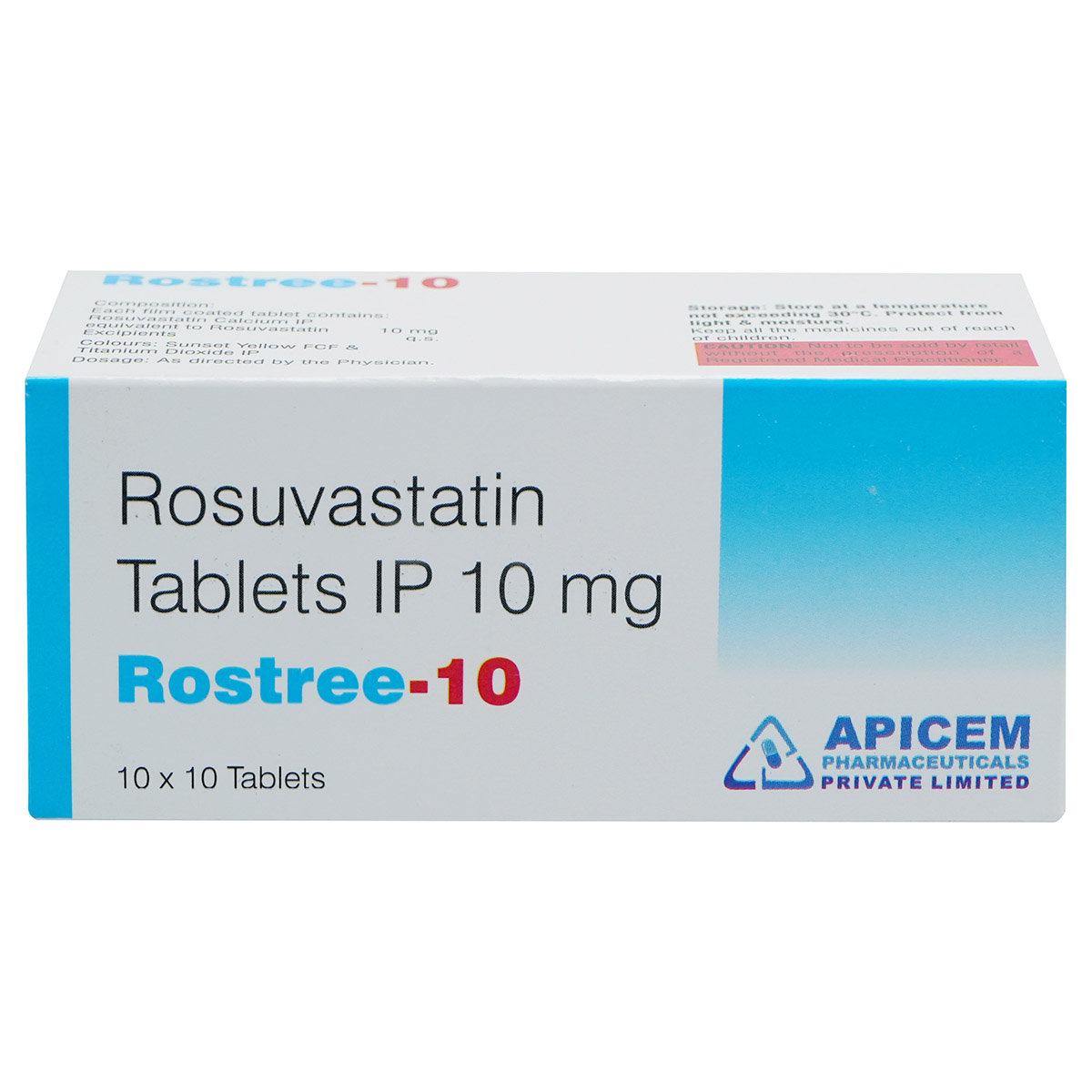 Rostree-10 Tablet 10's, Pack of 10 TabletS Rostree-10 Tablet 10's, Pack of 10 TabletS