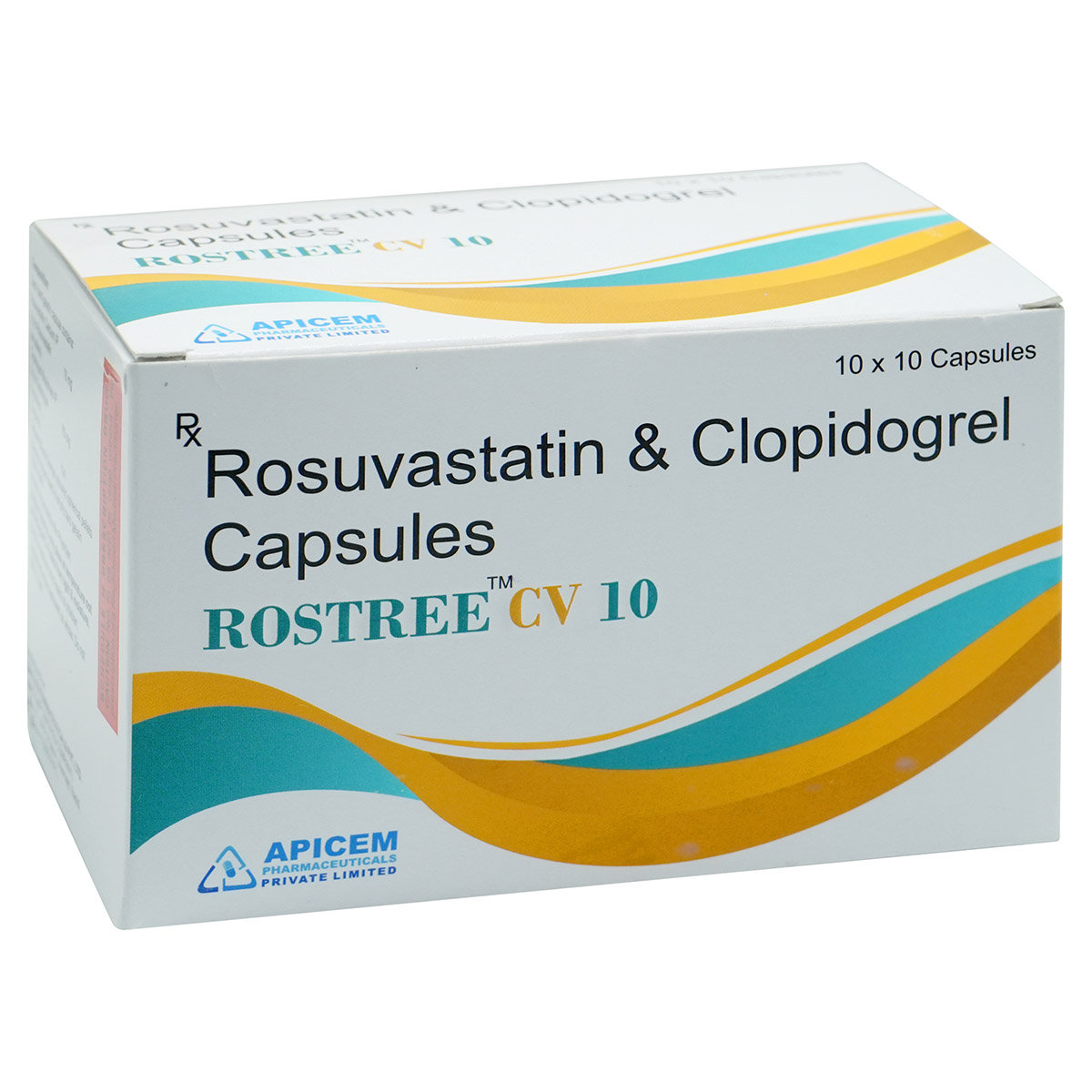 Rostree CV 10 Capsule 10's, Pack of 10 CapsuleS Rostree CV 10 Capsule 10's, Pack of 10 CapsuleS