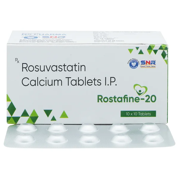 Rostafine 20 mg Tablet 10's