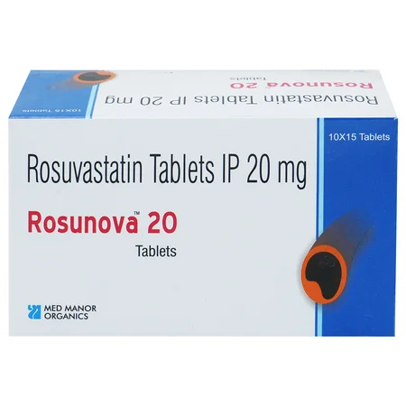 Rosunova 20 Tablet 15's