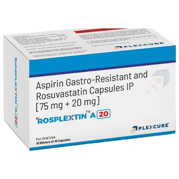 Rosplextin A 20 Capsule 10's