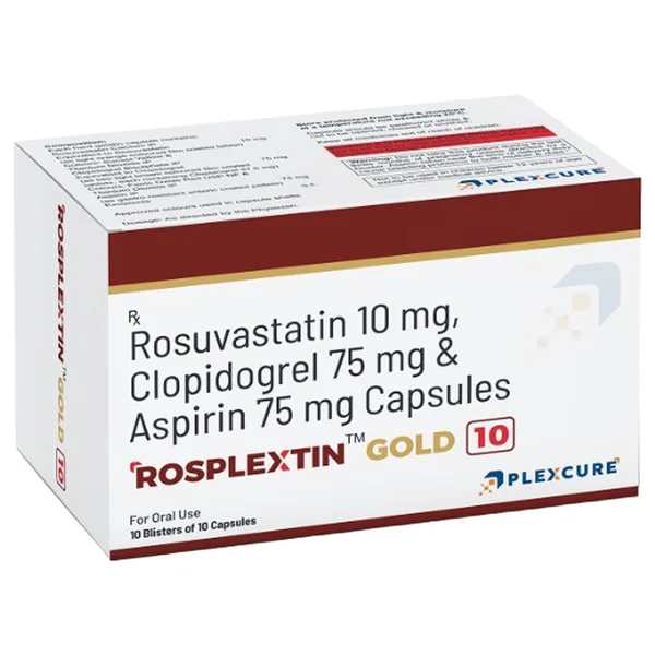Rosplextin Gold 10 Capsule 10's