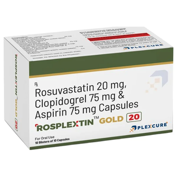 Rosplextin Gold 20 Capsule 10's