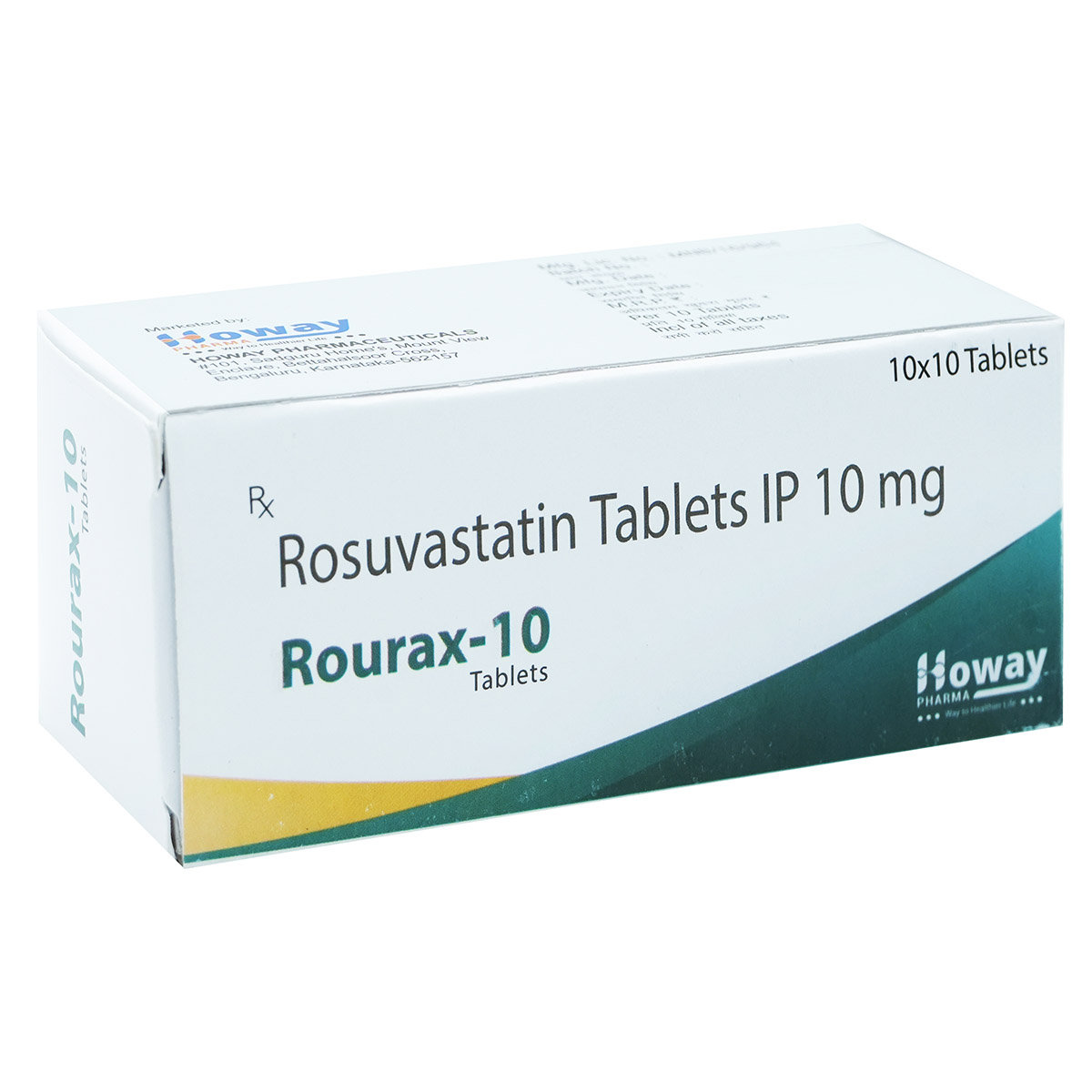 Rourax-10 Tablet 10's, Pack of 10 TabletS Rourax-10 Tablet 10's, Pack of 10 TabletS
