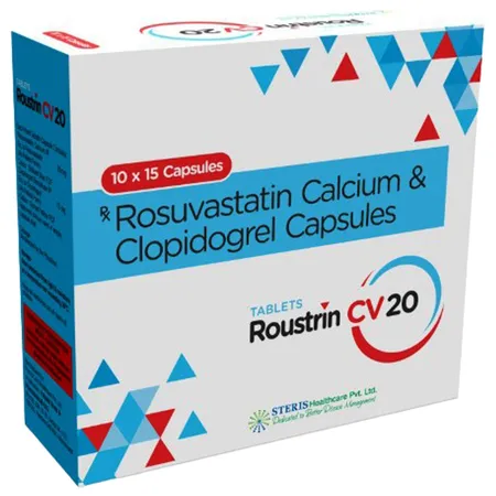 Roustrin CV 20 Capsule 15's