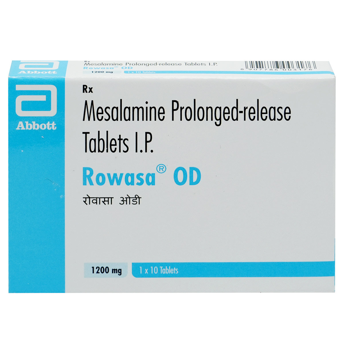 Rowasa OD 1200 Tablet 10's, Pack of 10 TabletS Rowasa OD 1200 Tablet 10's, Pack of 10 TabletS