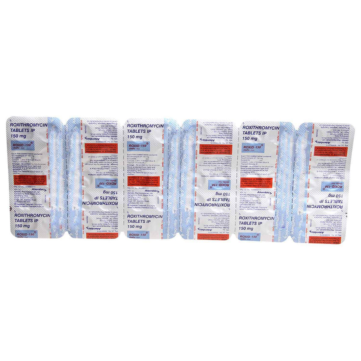 Roxid-150 Tablet 10's, Pack of 10 TABLETS Roxid-150 Tablet 10's, Pack of 10 TABLETS