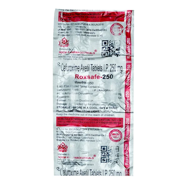 Roxsafe-250 Tablet 6's