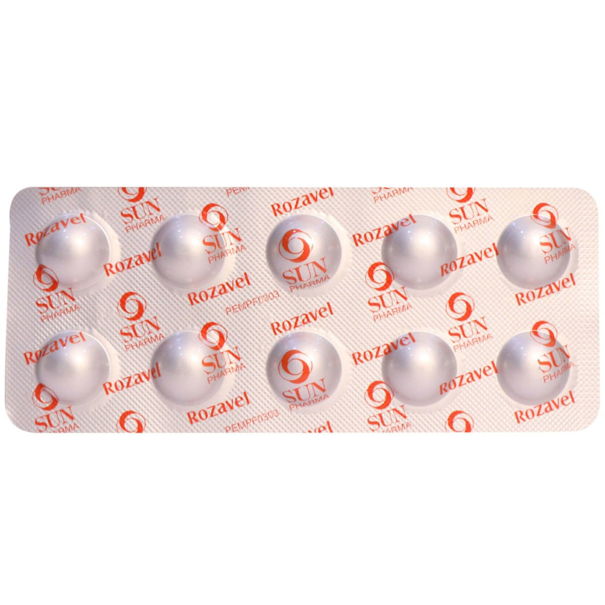 Rozavel 20 Tablet 10's, Pack of 10 TABLETS Rozavel 20 Tablet 10's, Pack of 10 TABLETS