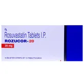 Rozucor-20 Tablet 10's, Pack of 10 TABLETS