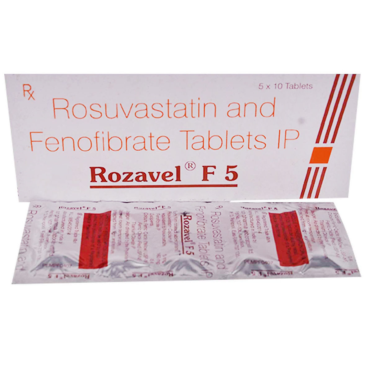 Rozavel F 5 Tablet 10's, Pack of 10 Rozavel F 5 Tablet 10's, Pack of 10