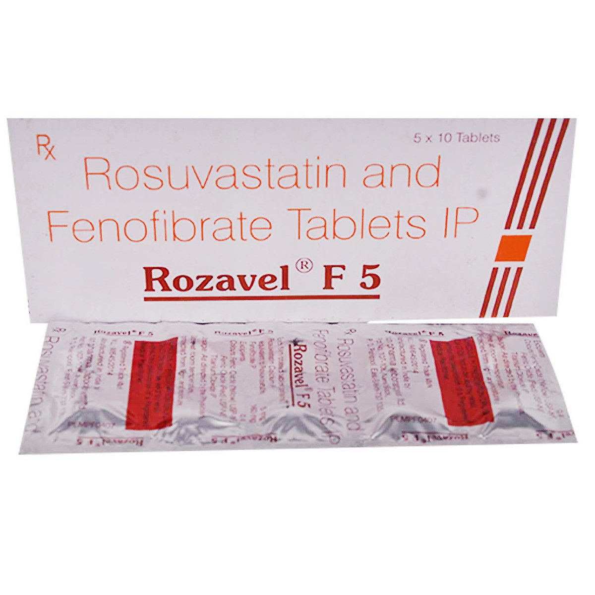 Rozavel F 5 Tablet 10's, Pack of 10 Rozavel F 5 Tablet 10's, Pack of 10