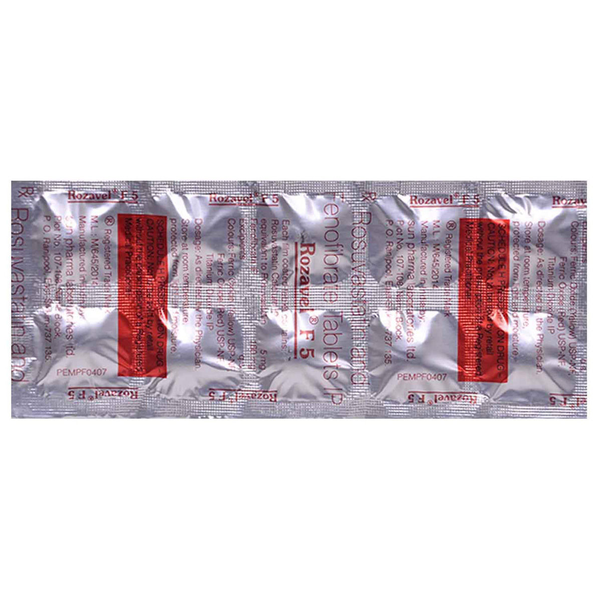 Rozavel F 5 Tablet 10's, Pack of 10 Rozavel F 5 Tablet 10's, Pack of 10