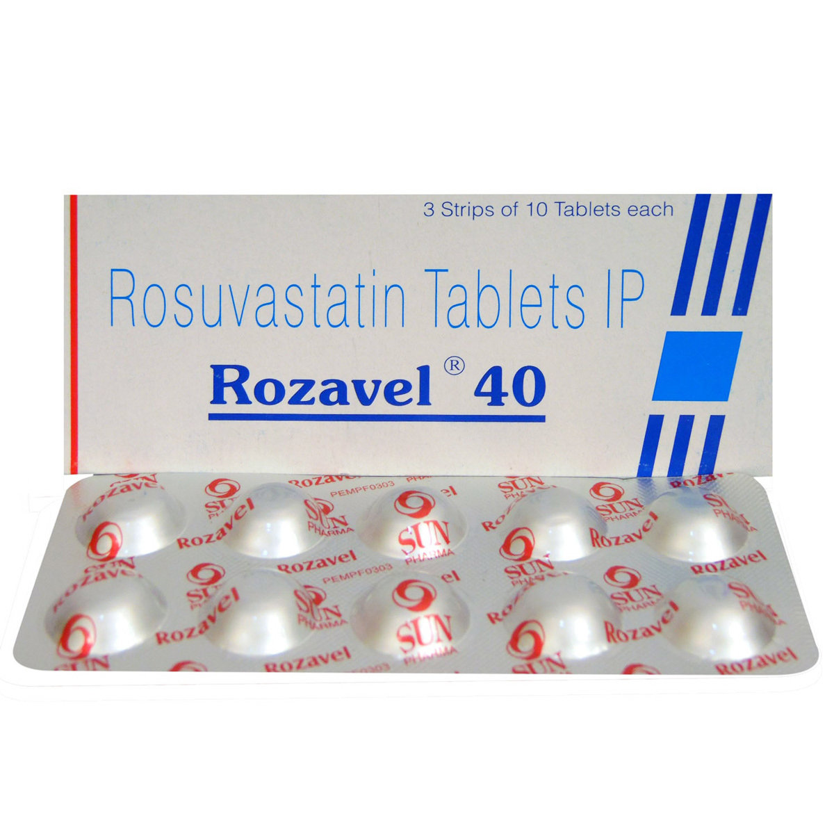 Rozavel 40 Tablet 10's, Pack of 10 TABLETS Rozavel 40 Tablet 10's, Pack of 10 TABLETS
