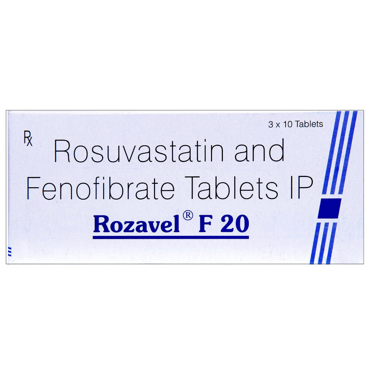 Rozavel F 20 Tablet 10's, Pack of 10 Rozavel F 20 Tablet 10's, Pack of 10