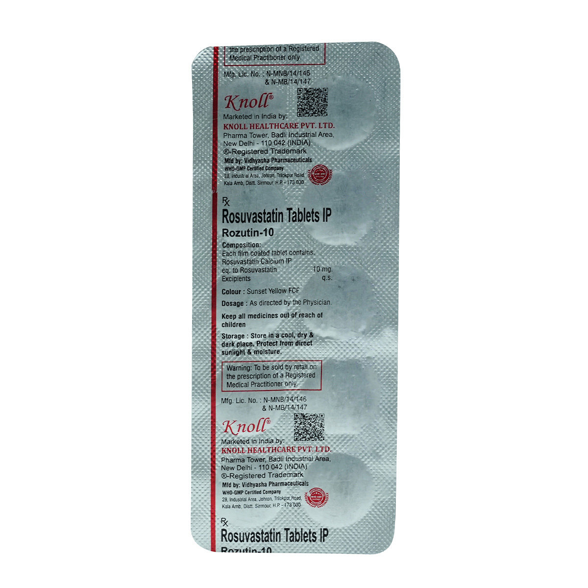 Rozutin 10 Tablet 10's, Pack of 10 TabletS Rozutin 10 Tablet 10's, Pack of 10 TabletS