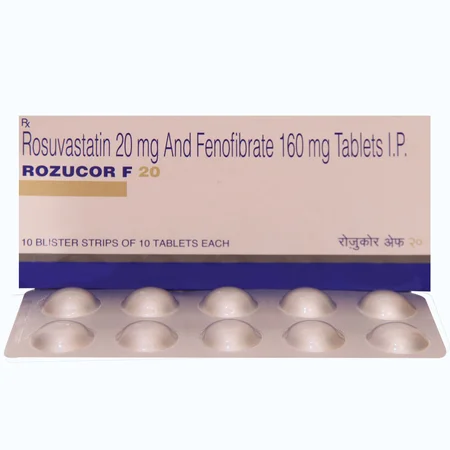 Rozucor F 20 Tablet 10's