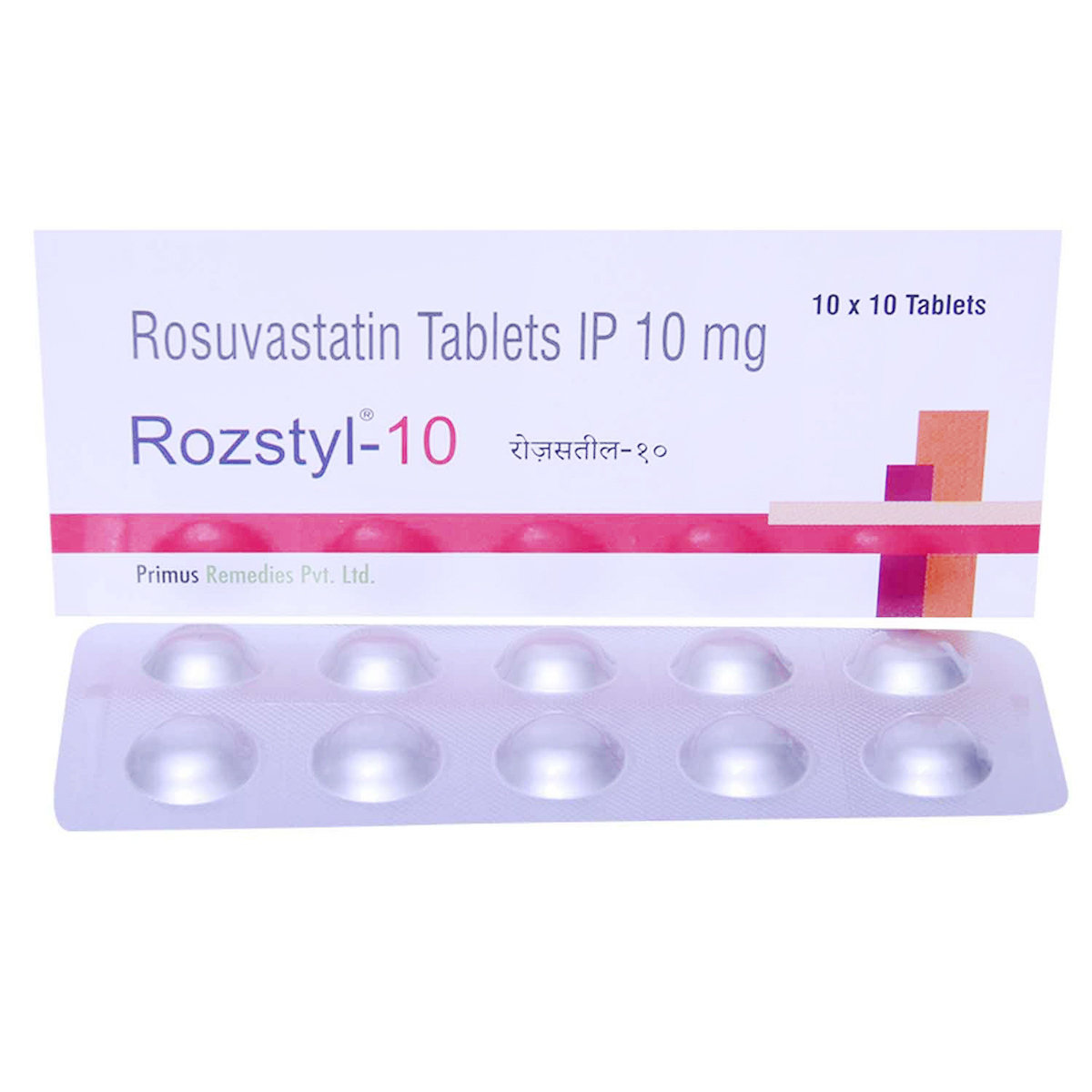 Rozstyl-10 Tablet 10's, Pack of 10 TABLETS Rozstyl-10 Tablet 10's, Pack of 10 TABLETS