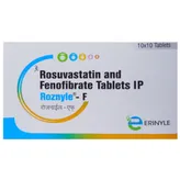 Roznyle F Tablet 10's, Pack of 10 TabletS